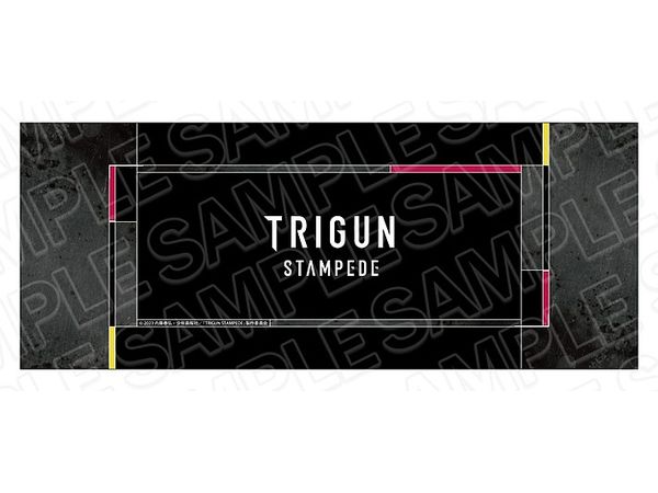 TRIGUN STAMPEDE: Face Towel black