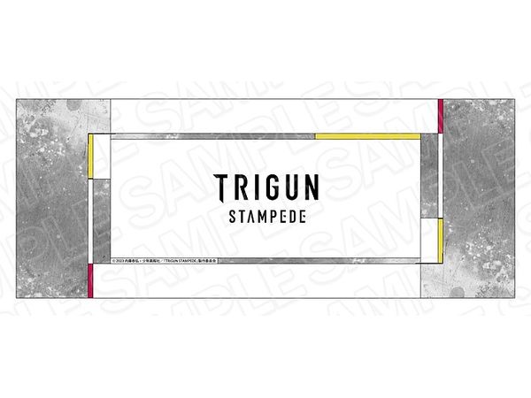 TRIGUN STAMPEDE: Face Towel white