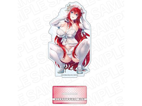 High School DxD: Deka Acrylic Stand Rias Gremory Wedding ver.