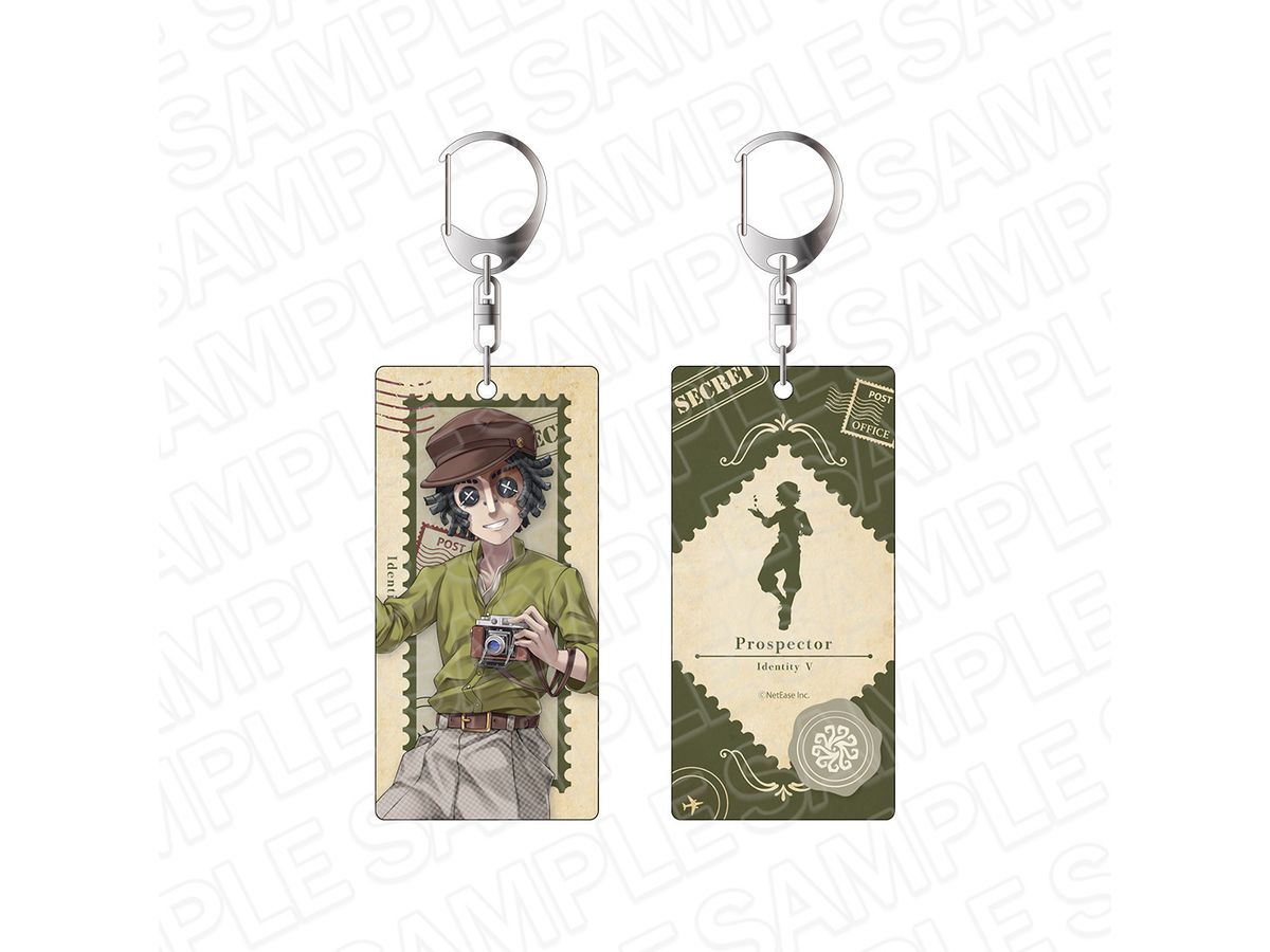 Identity V: Double-Sided Hologram Key Chain Prospector Travel Style Ver.