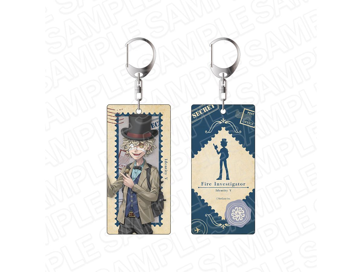 Identity V: Double-Sided Hologram Keychain Fire Investigator Travel Style Ver.
