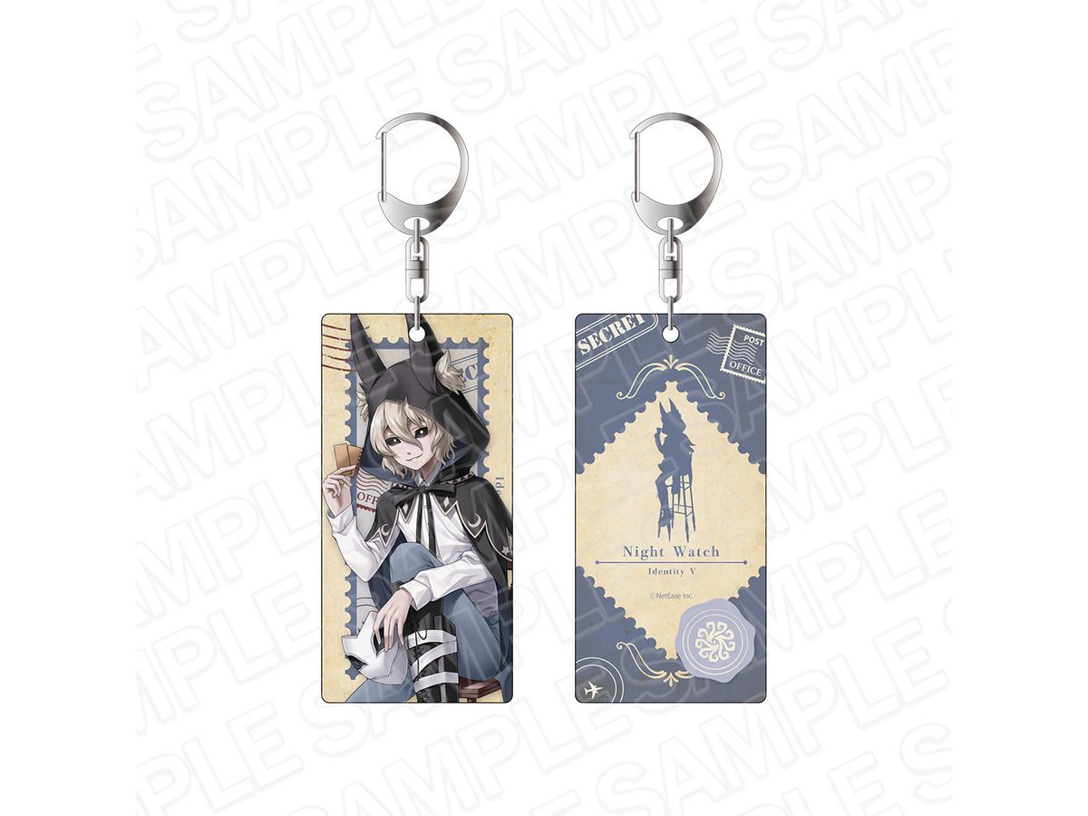 Identity V: Double-Sided Hologram Keychain Night Watch Travel Style Ver.