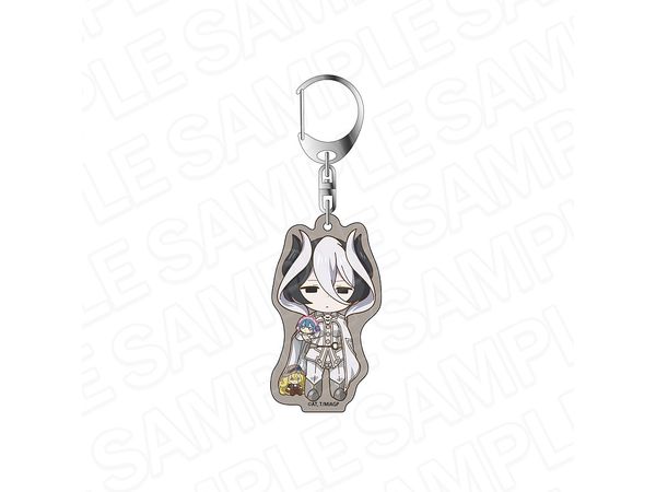 Anime Made In Abyss Golden Land Of Retsu: Hologram Keychain Ozen With Nui Deformation Ver. Vol.2