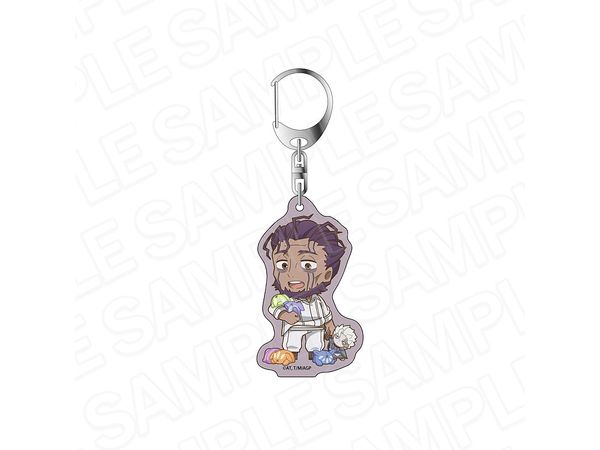 Anime Made In Abyss Golden Land Of Retsu: Hologram Keychain Wazcan With Nui Deformation Ver. Vol.2