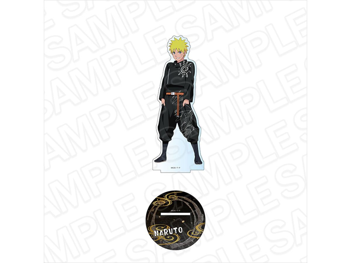 Naruto Shippuden: Big Acrylic Stand Naruto Uzumaki Black Coordination Ver.