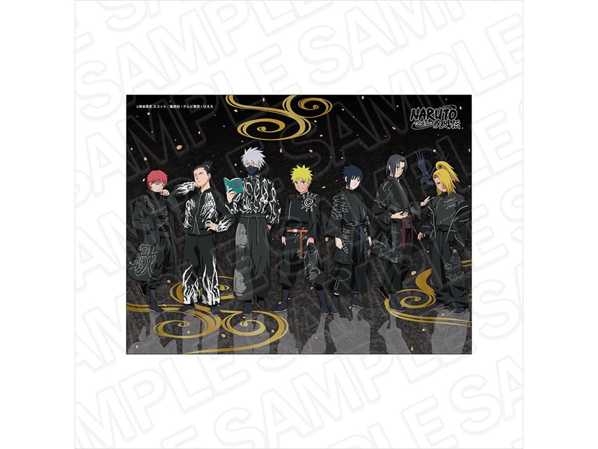 Naruto Shippuden: Canvas Plate Black Coordination Ver.