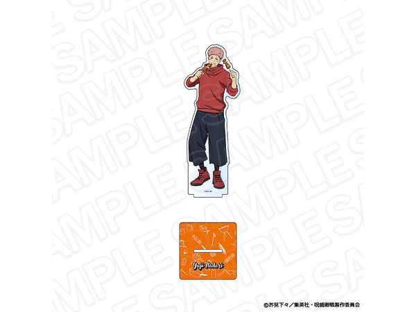 Tv Anime Jujutsu Kaisen: Big Acrylic Stand Yuji Itadori BBQ Ver.