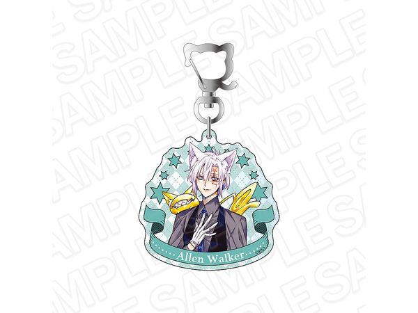 D.Gray-man: Holographic Keychain Allen Walker cat ver.