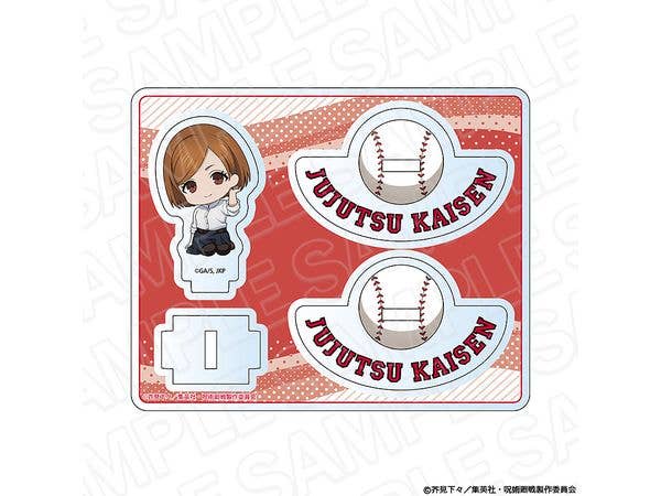 Tv Anime Jujutsu Kaisen: Swaying Acrylic Stand Nobara Kugisaki Baseball Ver.