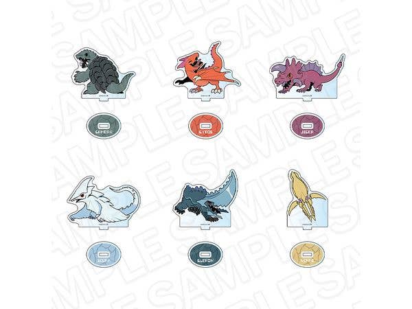 Gamera -Rebirth-: Mini Acrylic Stand (Blind) Deformed Ver. 1Box 6pcs