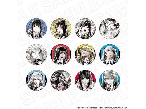 Kakegurui: Can Badge (Blind) Pale Tone Series Vol.3 1Box 12Pcs