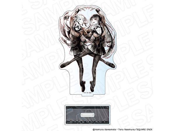 Kakegurui: Large Acrylic Stand Pale Tone Series Jabami Yumeko & Momobami Kirari Vol.3