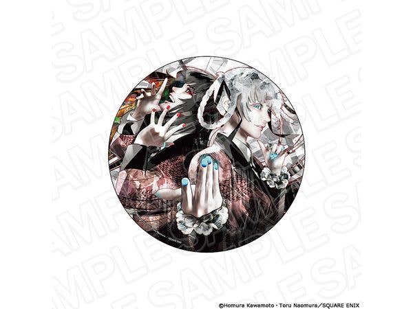 Kakegurui: Big Can Badge Pale Tone Series Jabami Yumeko & Momobami Kirari Vol.3