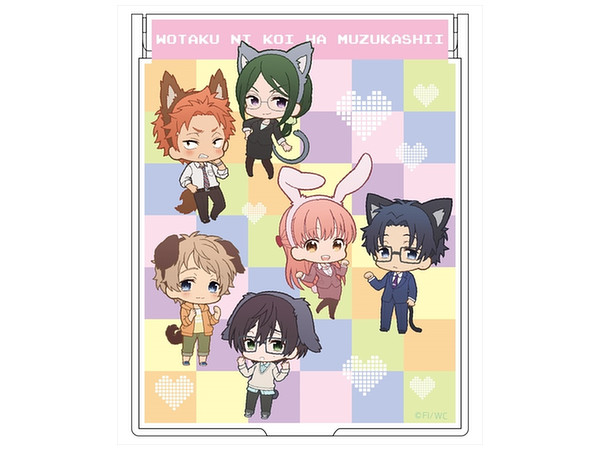 Wotakoi: Love is Hard for Otaku Mirror Puni Chara Ver.