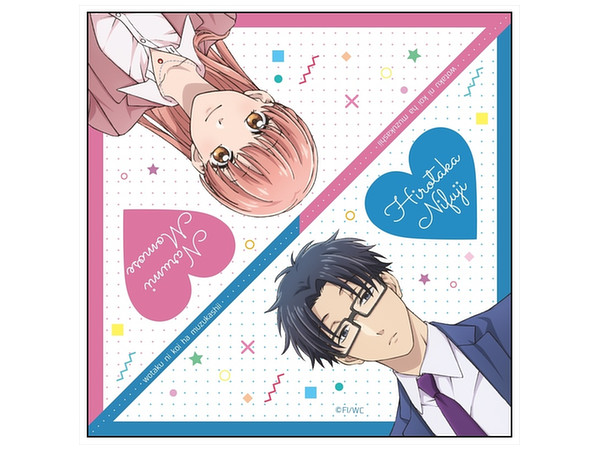 Wotakoi: Love is Hard for Otaku Microfiber Narumi Momose & Hirotaka Nifuji