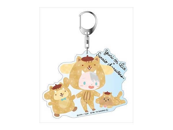 Yuri on Ice x Sanrio Characters: Big Keychain Boar B