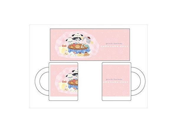 Yuri on Ice x Sanrio Characters: Mug Nukunuku Days Ver.