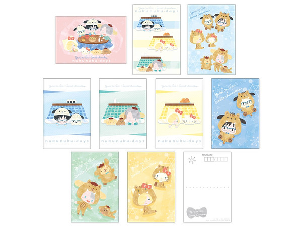 Yuri on Ice x Sanrio: Postcard Set