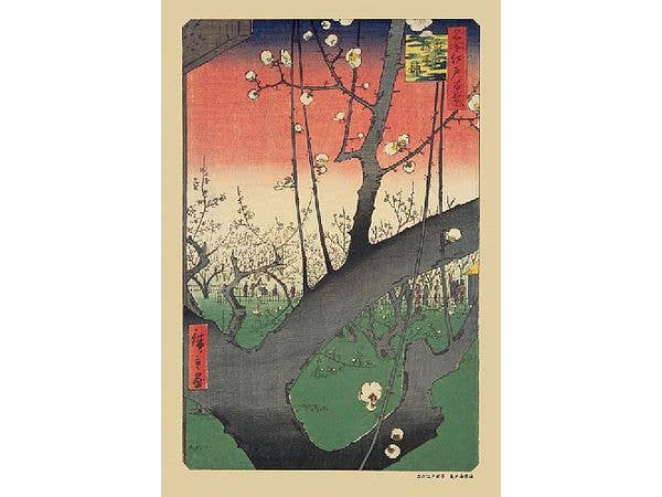 300-piece jigsaw puzzle: Kameido Umeyashiki (One Hundred Famous Views of Edo) (26 x 38cm)