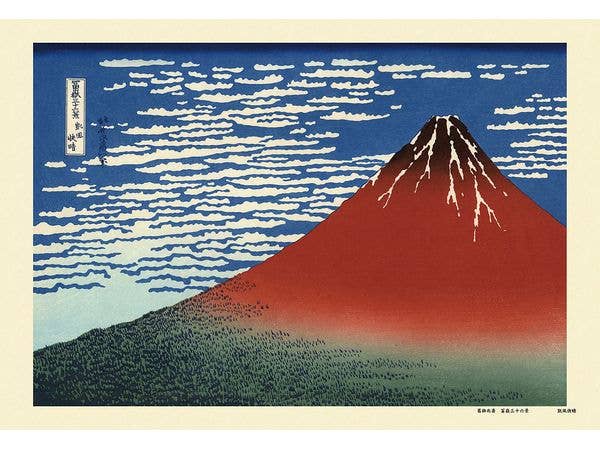  Jigsaw Puzzle Thirty-six Views of Mount Fuji 2 FINE WIND ,CLEAR MORNING 300pcs (26 x 38cm)