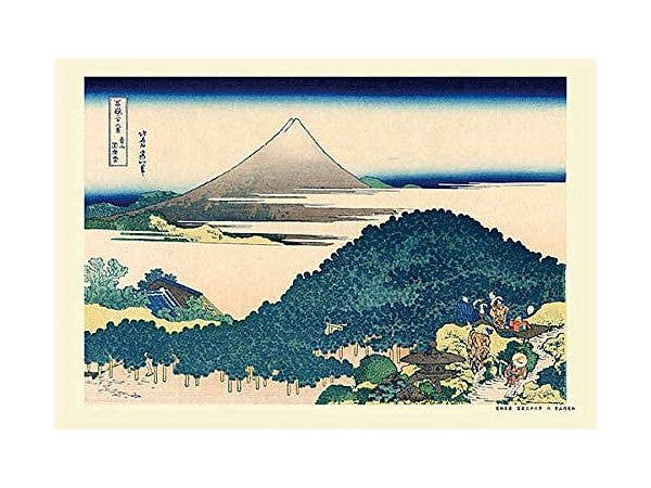 300-piece jigsaw puzzle: Aoyama Enzamatsu (Thirty-Six Views of Mount Fuji) (26 x 38cm)