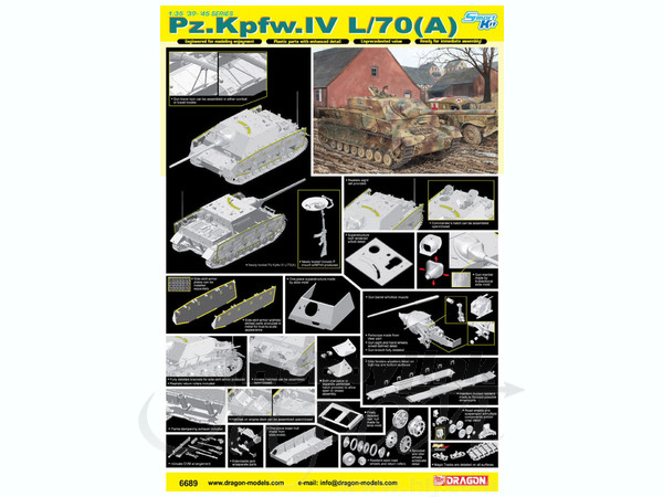 1/35 Pz.Kpfw.IV L/70(A) – Cyber Hobby
