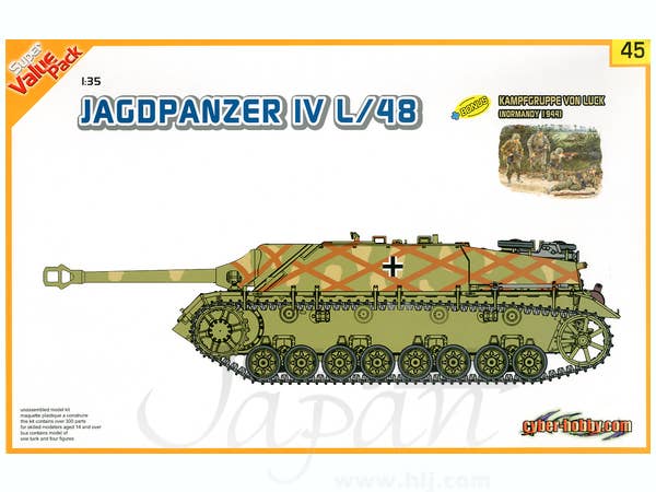 Jagdpanzer IV L/48 + Kampfgruppe von Luck Normandy 1944 | HLJ.com