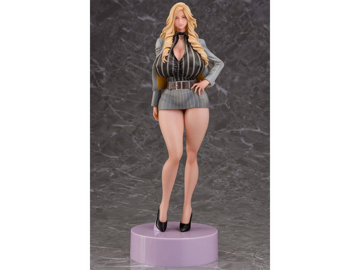 Gal Sister President & Harem Office Ai Nishikiori (Gray Suit Ver.) Wholesome Ver.