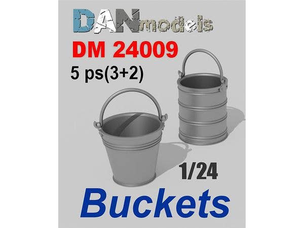 Buckets (2 types, total of 5)