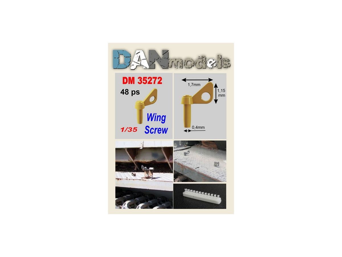 Wing screw, 48 pcs