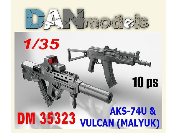 AKS-74U & Vulcan (Malyuk) 10pc (2 types x5)
