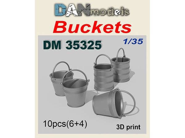 Buckets (2 types, 10 in total)
