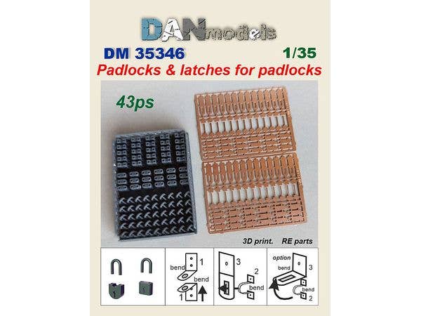 Padlocks and Latches (43 pcs)