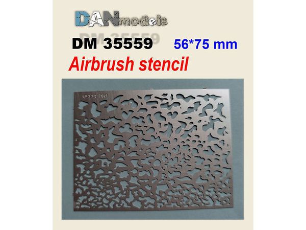 Weathering Airbrush stencil (medium)