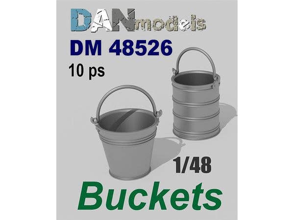 Buckets (2 types, 10 in total)