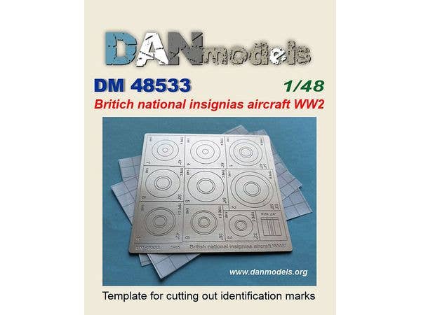 Stencil for WWII RAF National insignia