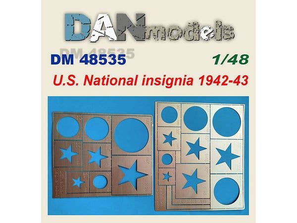 Stencil for US National Insignia 1942 - 43
