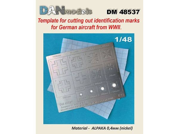 Mask Template for WWII Luftwaffe markings