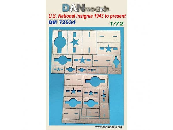 Stencil for US National Insignia 1943 to present
