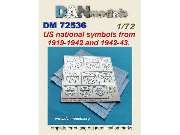 Mask Template for US National Insignia 1919-1943