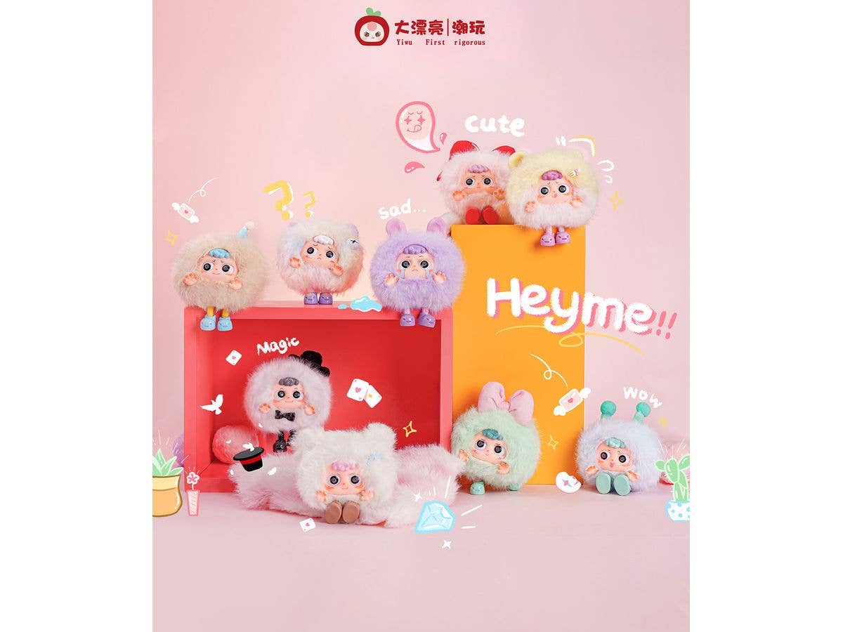 Heyme Spookie Series Trading Plush: 1Box (8pcs)