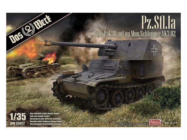 Pz.Sfl.Ia 5Cm Pak 38 Tank Destroyer Vk3.02