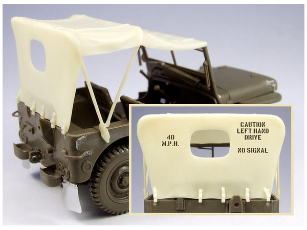 Willys Jeep Tarp Set & Masking Film
