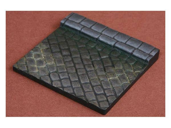 Resin Vignette Base (cobblestone) #1 for 1/35-1/32
