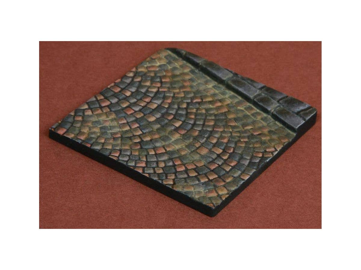 Resin Vignette Base (cobblestone) #3 for 1/35-1/32