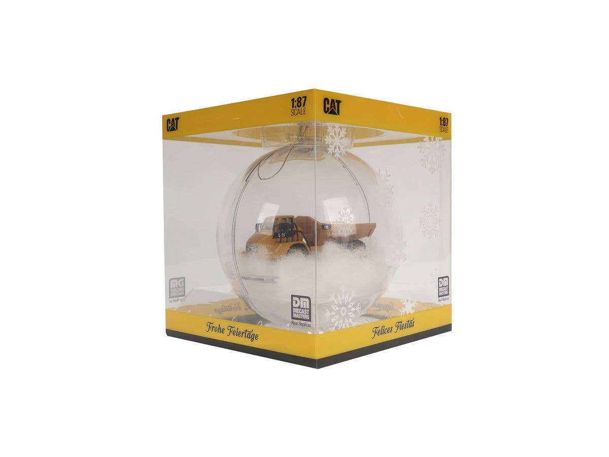 Cat 730 Series Articulated Truck in Christmas Ball