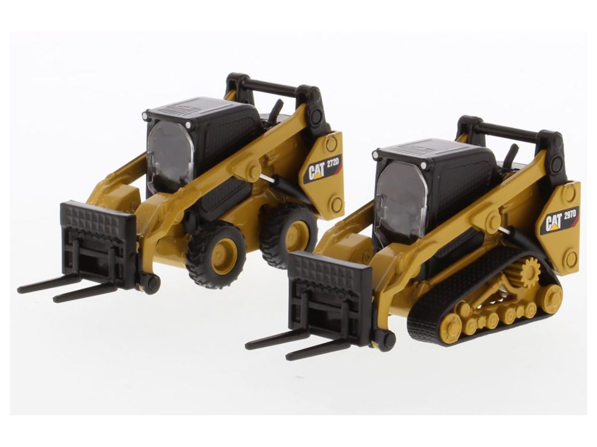 Hybrid Collection Series CAT 272D2 Skid Steer Loader & CAT 297D2 Multi Steer Loader