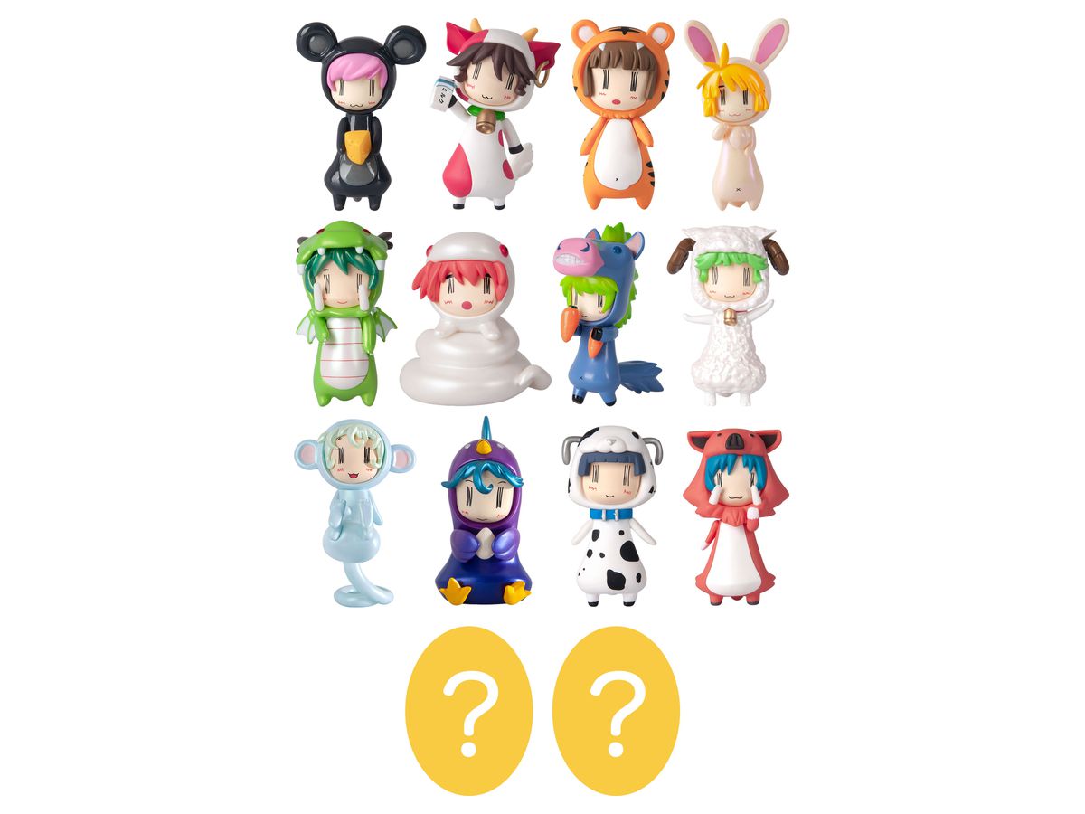 Heppoko Zodiac Series Trading Figure 1Box (12pcs)