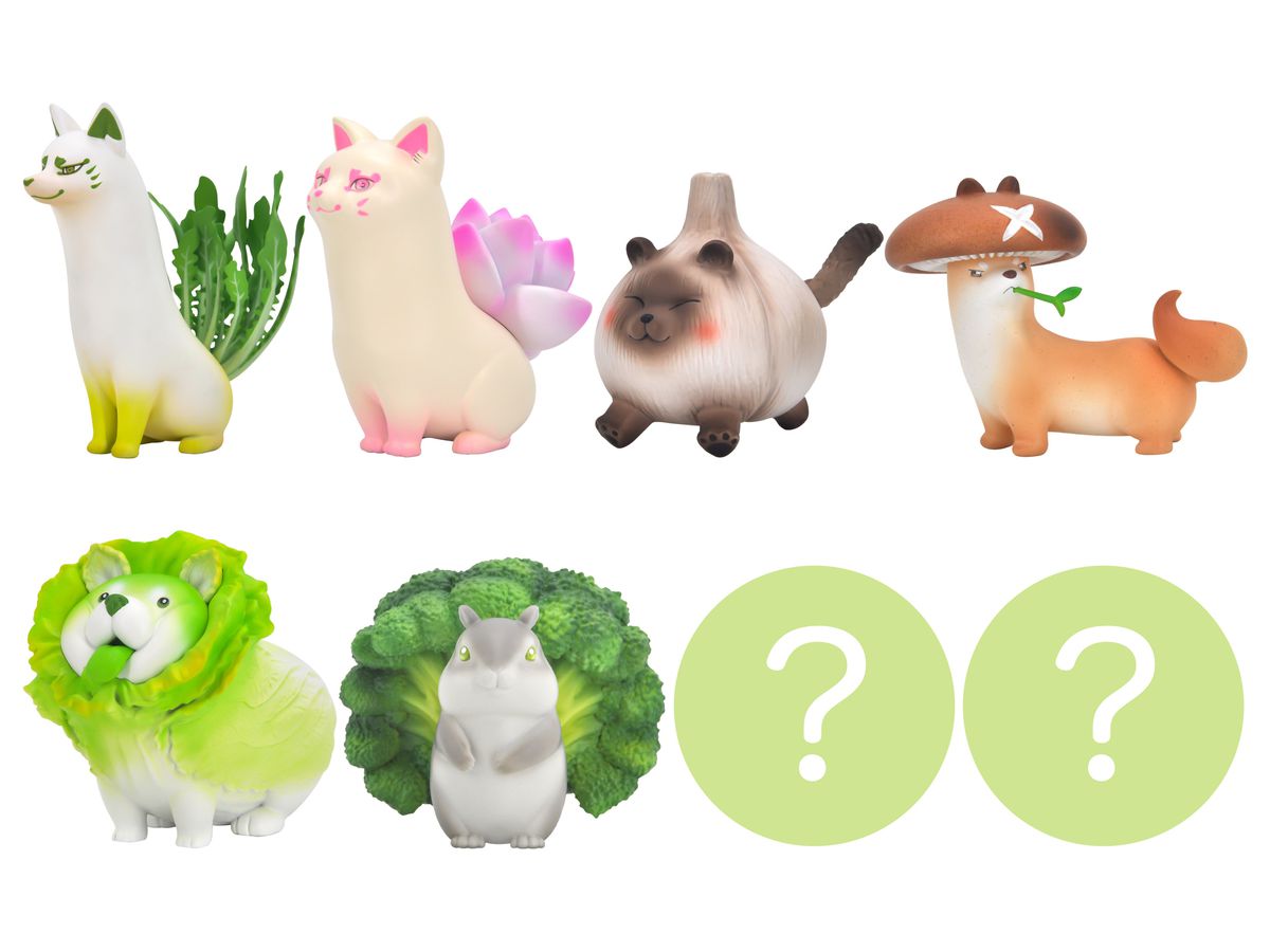 Vegetable Fairy Series 1st: 1Box (6pcs)
