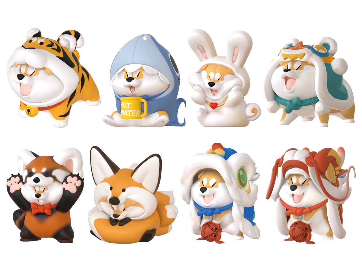 Shiba Inu Kuko-chan Series Trading Figure 1Box 6pcs